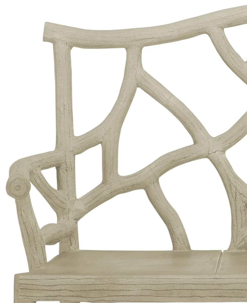 Currey and Company 2705 Woodland Bench Currey and Company 2705 Woodland Bench