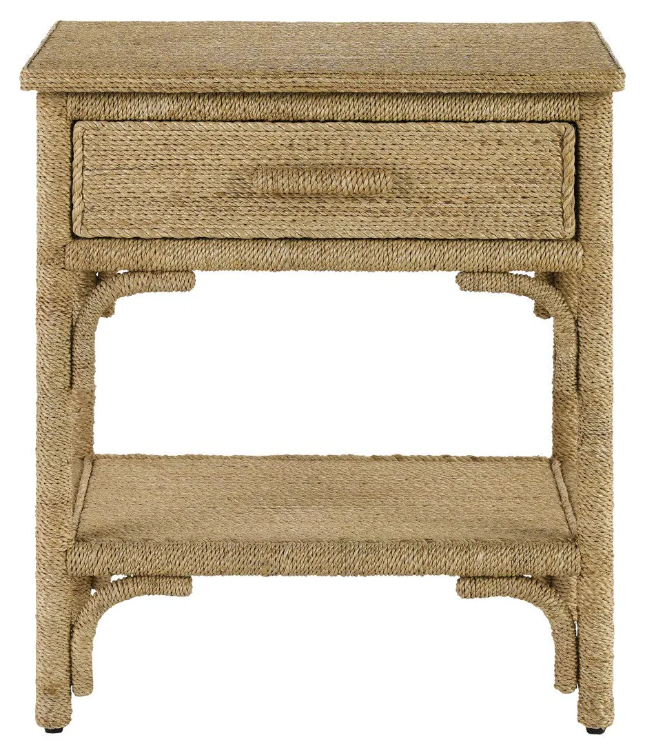 Currey and Company 3000-0085 Olisa Rope Nightstand Currey and Company 3000-0085 Olisa Rope Nightstand