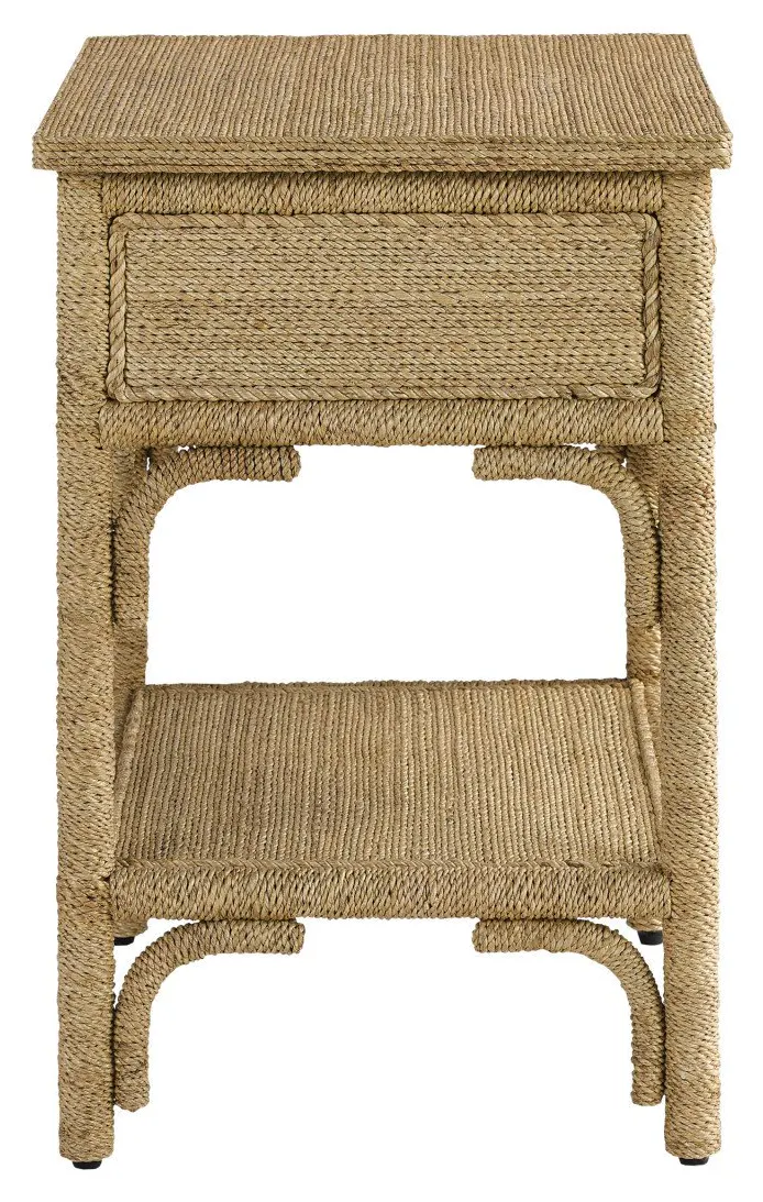 Currey and Company 3000-0085 Olisa Rope Nightstand Currey and Company 3000-0085 Olisa Rope Nightstand