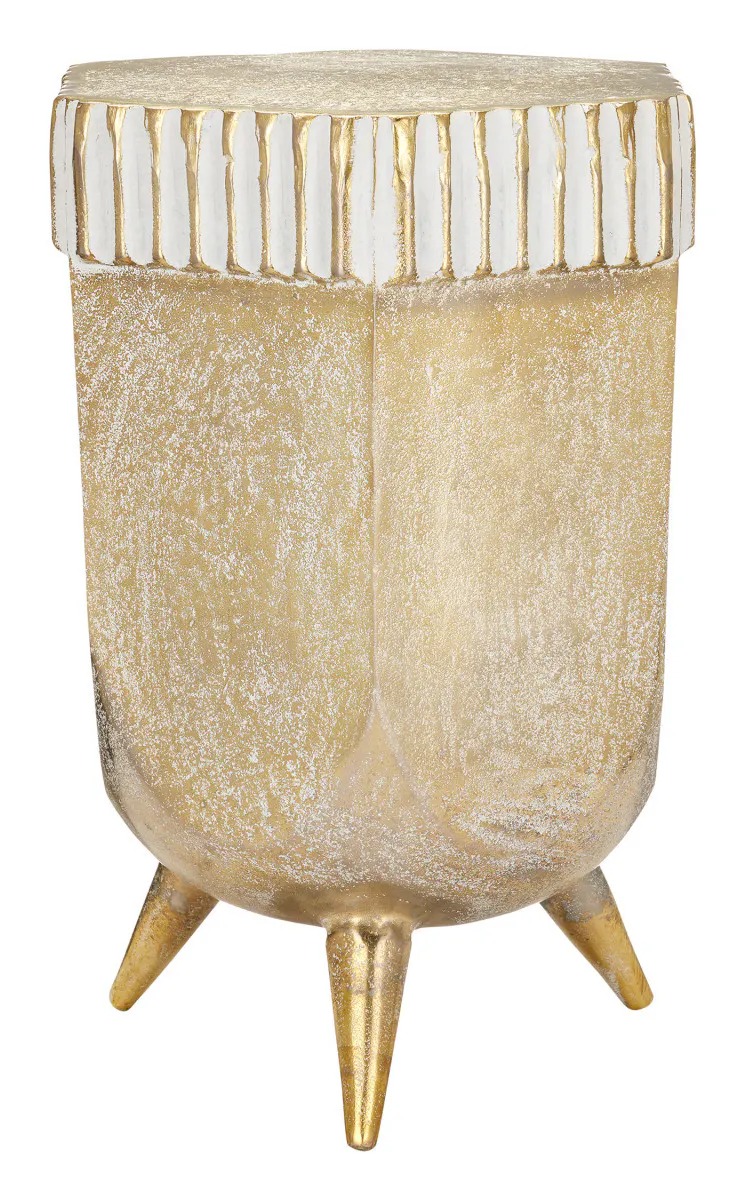 Currey and Company 4000-0162 Corda Champagne Accent Table Currey and Company 4000-0162 Corda Champagne Accent Table