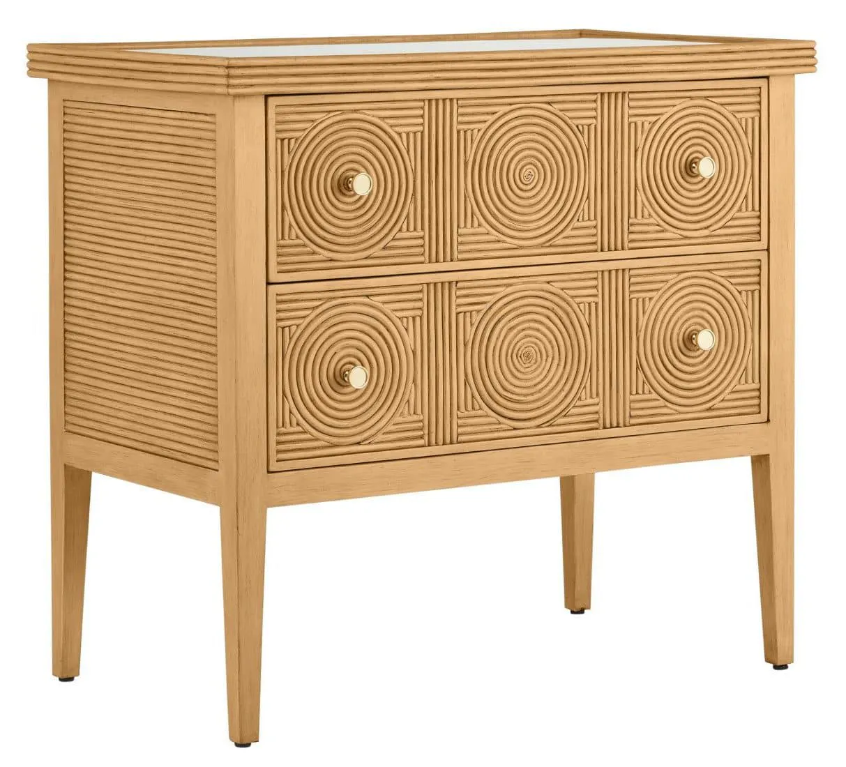 Currey and Company 3000-0204 Santos Sea Sand Chest