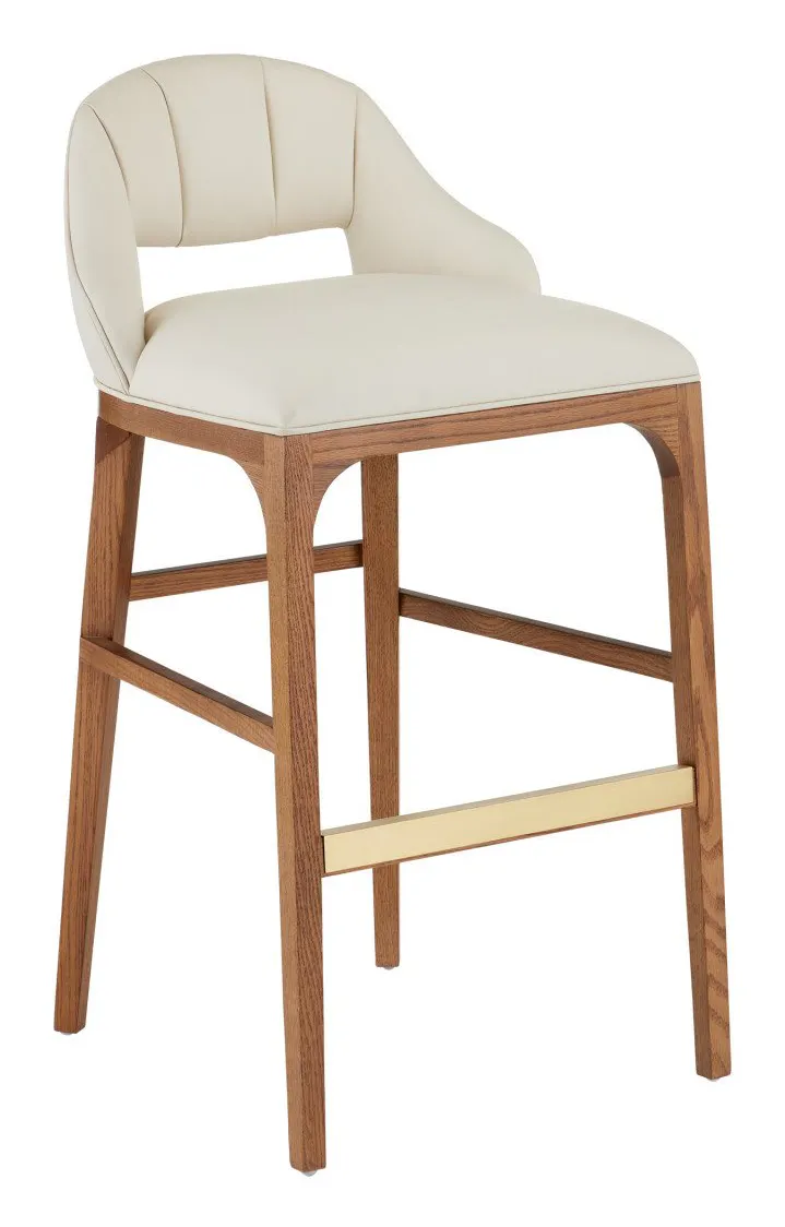 Currey and Company 7000-0732 Inga Bar Stool Endurance Sand Currey and Company 7000-0732 Inga Bar Stool Endurance Sand