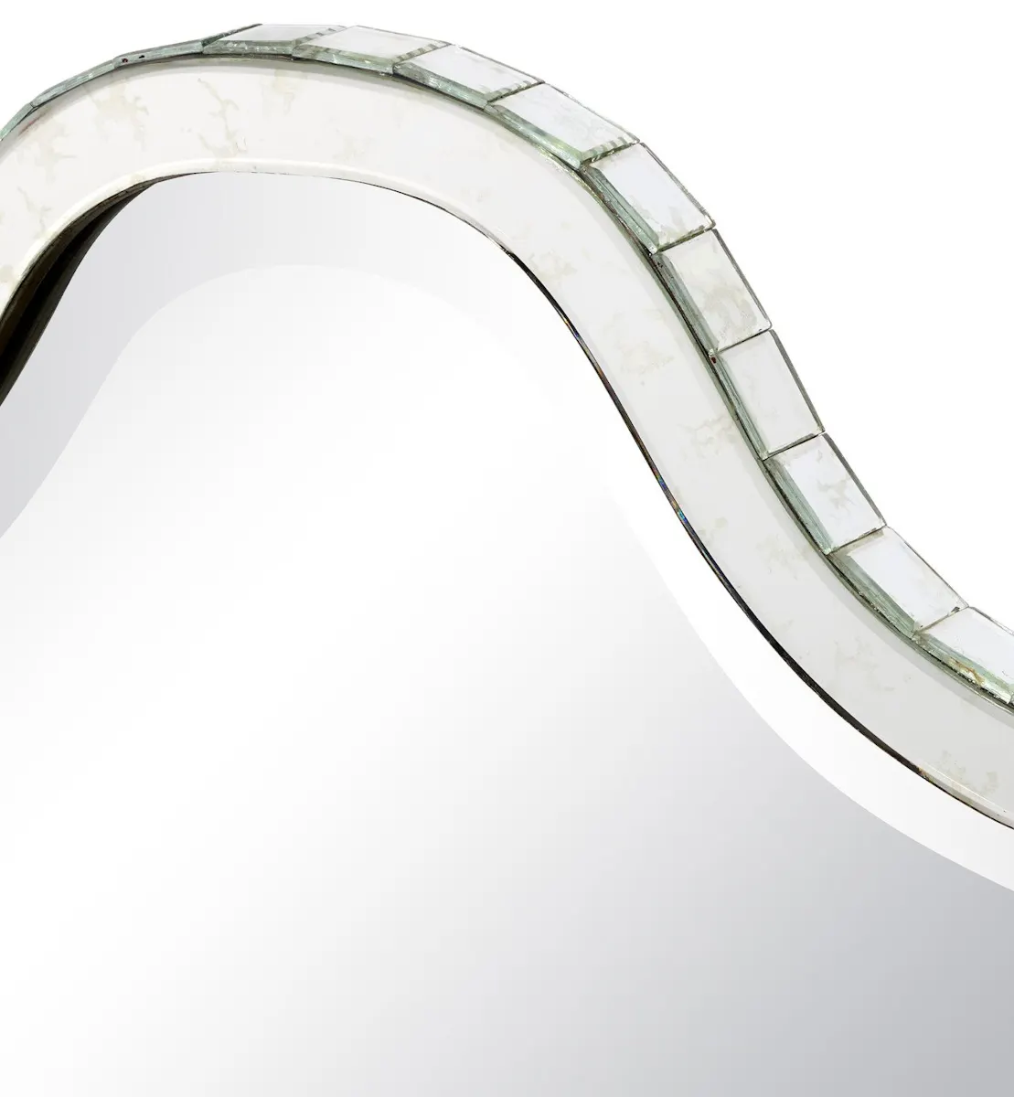 Currey and Company 1300 Gilda Silver Vanity Mirror Currey and Company 1300 Gilda Silver Vanity Mirror