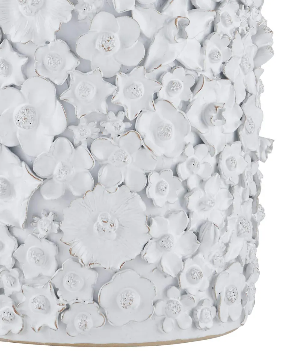 Currey and Company 2000-0038 Jessamine White Accent Table Currey and Company 2000-0038 Jessamine White Accent Table