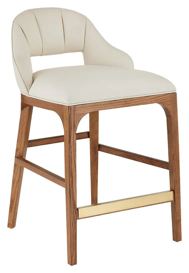 Currey and Company 7000-0722 Inga Counter Stool Endurance Sand Currey and Company 7000-0722 Inga Counter Stool Endurance Sand