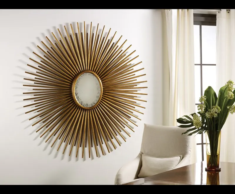 Modern History MH426F01 Oval Florentine Mirror Gold Modern History MH426F01 Oval Florentine Mirror Gold