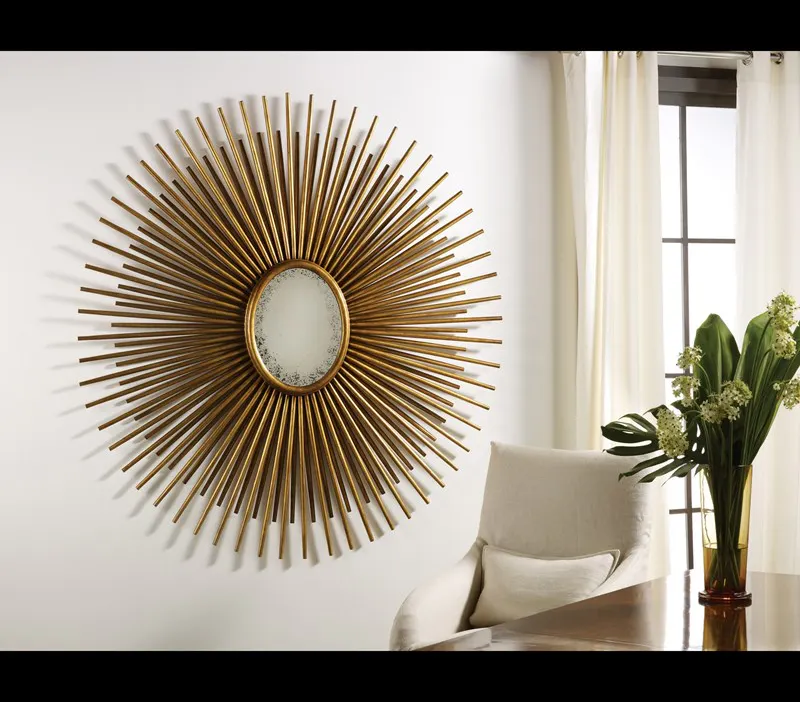 Modern History MH426F01 Oval Florentine Mirror Gold Modern History MH426F01 Oval Florentine Mirror Gold