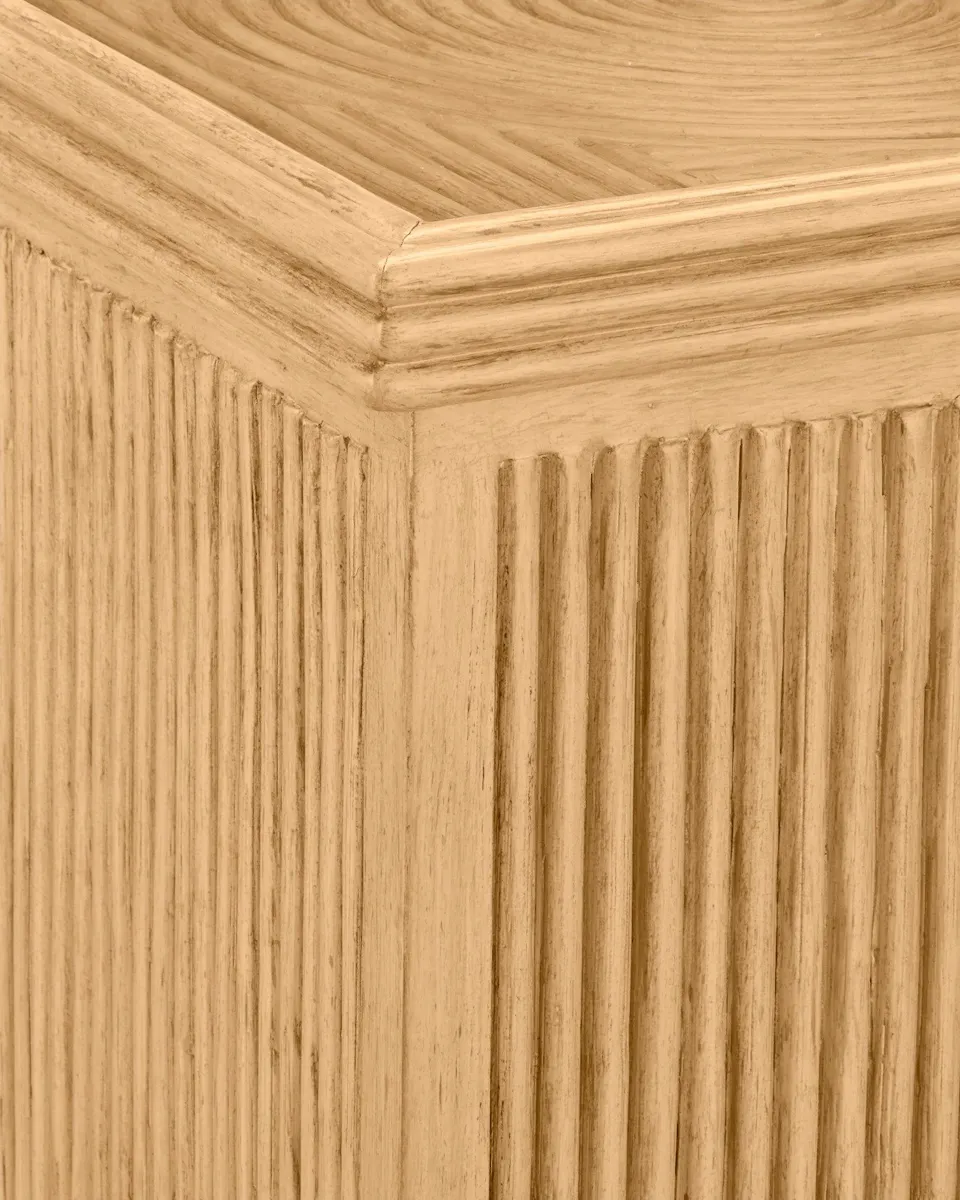 Currey and Company 1000-1053 Santos Sea Sand Pedestal Currey and Company 1000-1053 Santos Sea Sand Pedestal