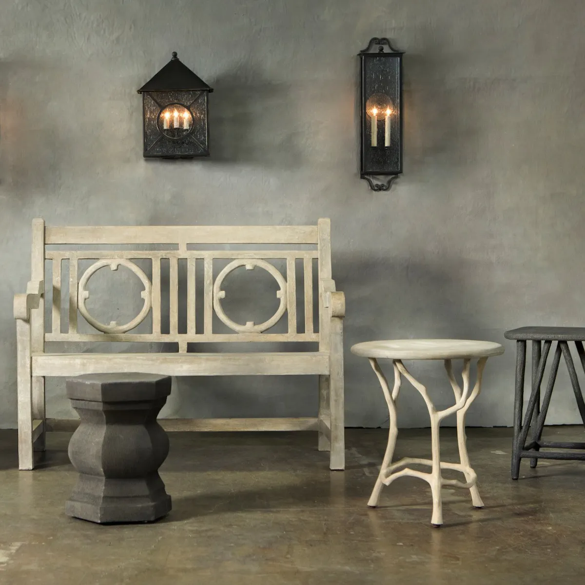 Currey and Company 2373 Hidcote Large Accent Table Currey and Company 2373 Hidcote Large Accent Table