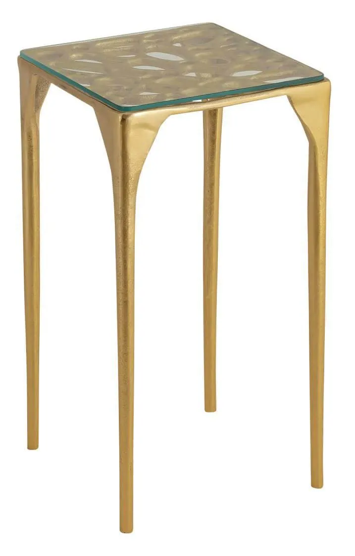 Currey and Company 4000-0201 Honeycomb Drinks Table