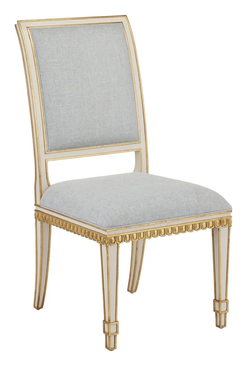 Currey and Company 7000-0153 Ines Ivory Chair Mixology Moonstone Currey and Company 7000-0153 Ines Ivory Chair Mixology Moonstone