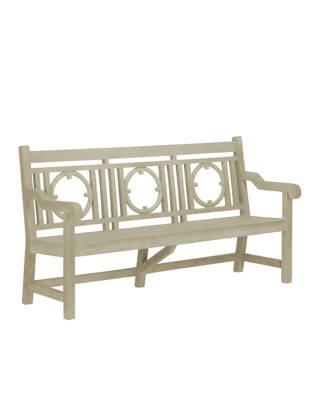Currey and Company 2722 Leagrave Large Bench