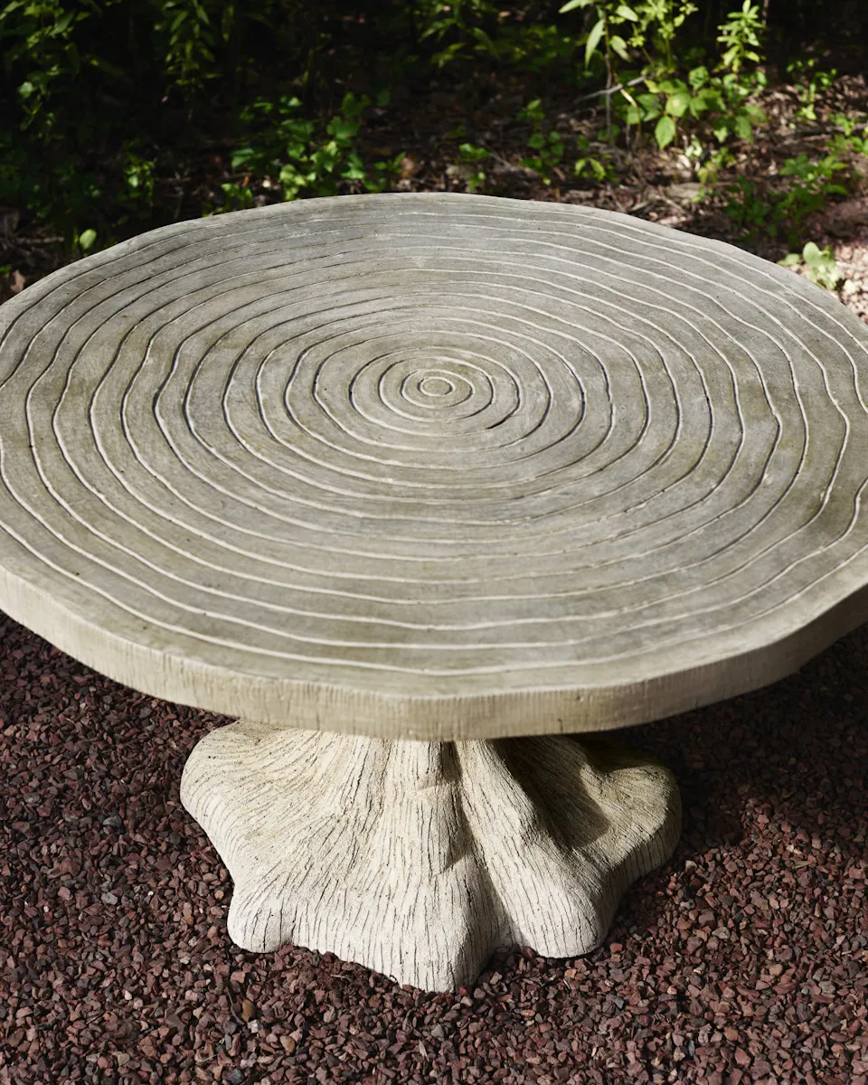 Currey and Company 2000-0036 Faux Bois Cocktail Table Currey and Company 2000-0036 Faux Bois Cocktail Table