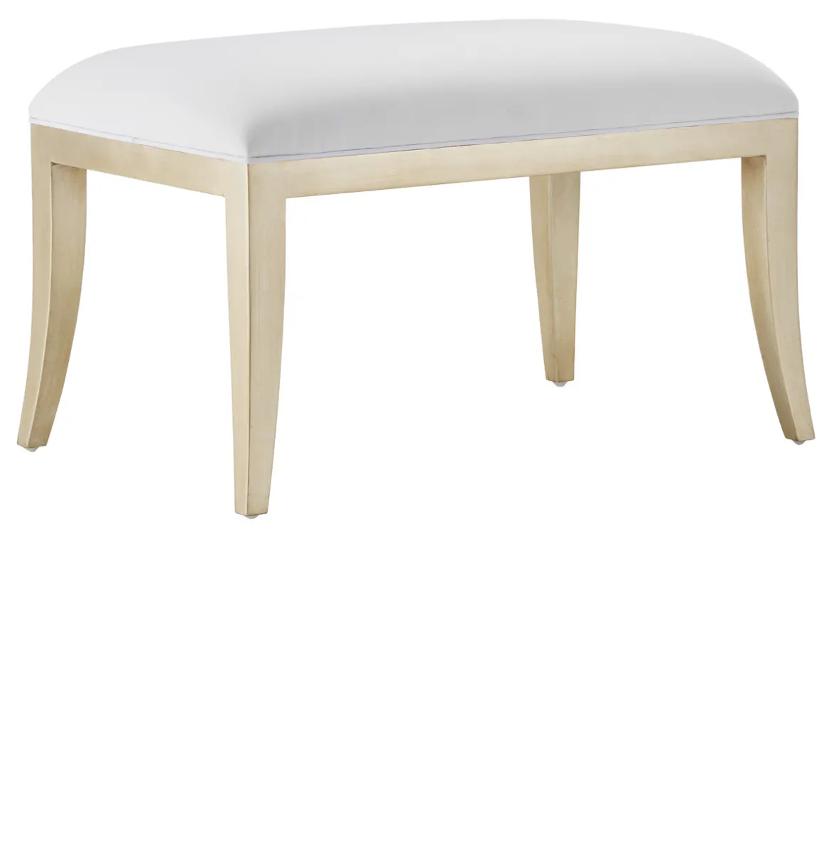 Currey and Company 7000-0651 Garson Silver Ottoman Muslin Currey and Company 7000-0651 Garson Silver Ottoman Muslin