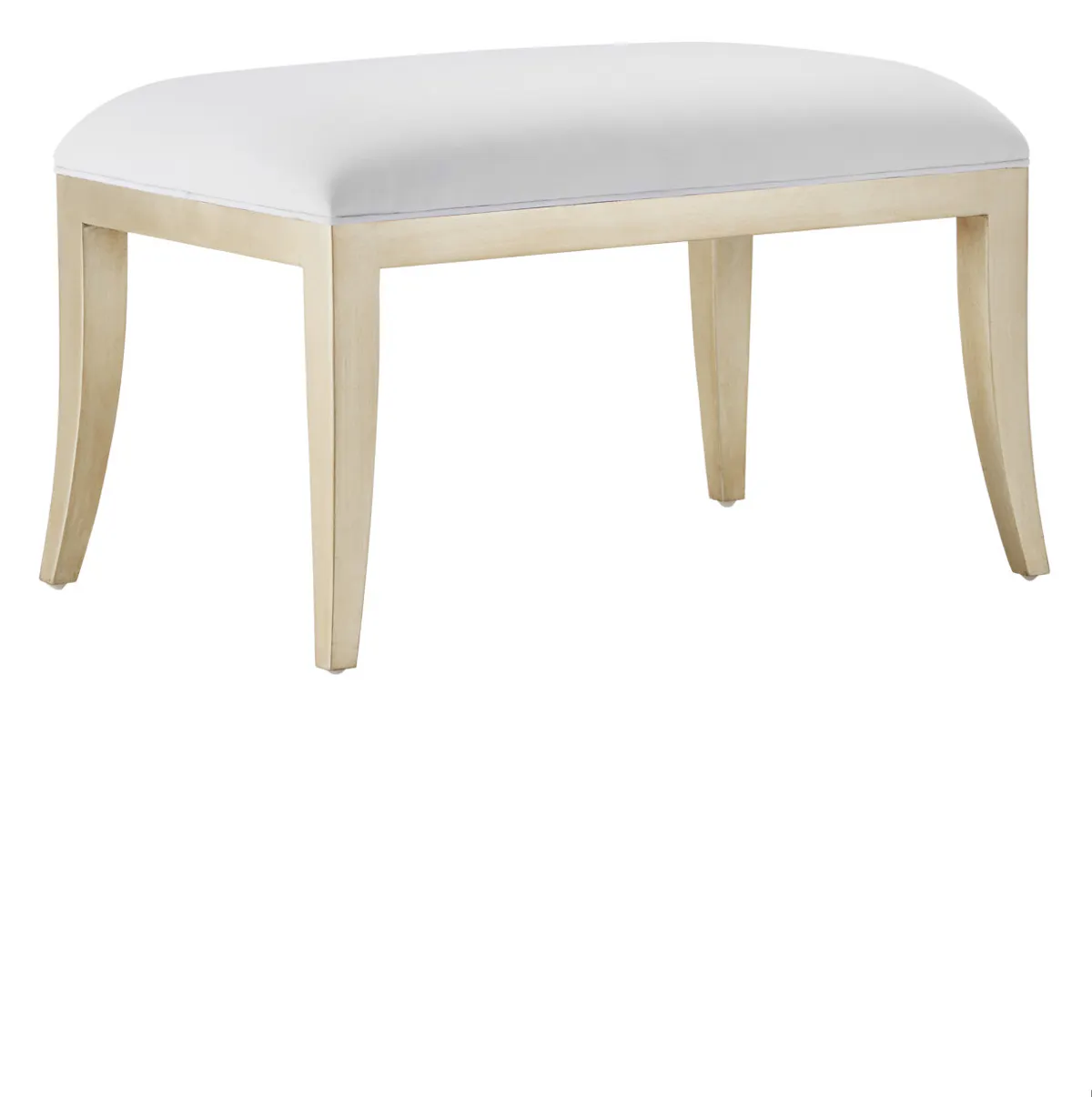 Currey and Company 7000-0651 Garson Silver Ottoman Muslin Currey and Company 7000-0651 Garson Silver Ottoman Muslin