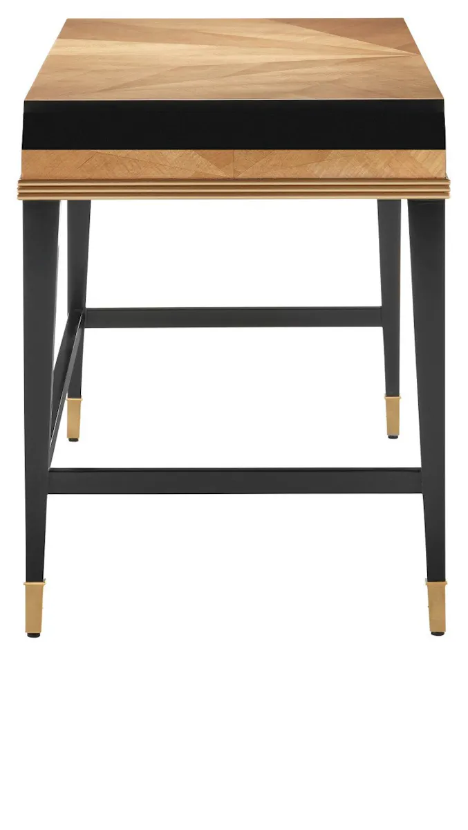 Currey and Company 3000-0289 Kallista Taupe Large Desk Currey and Company 3000-0289 Kallista Taupe Large Desk
