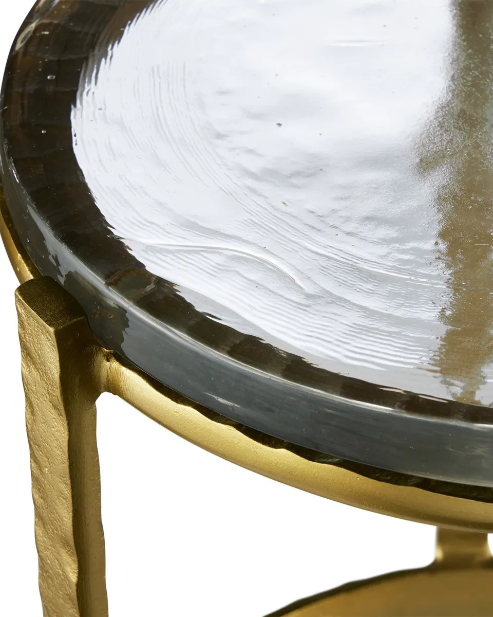 Currey and Company 4000-0156 Acea Gold Accent Table Currey and Company 4000-0156 Acea Gold Accent Table