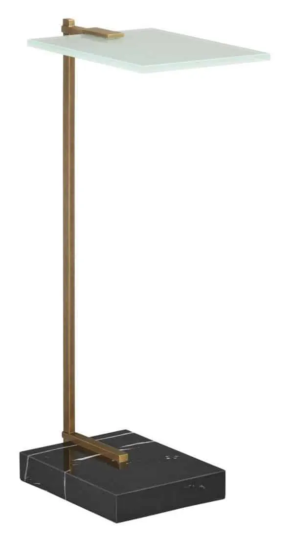 Currey and Company 4000-0032 Neil Black Drinks Table