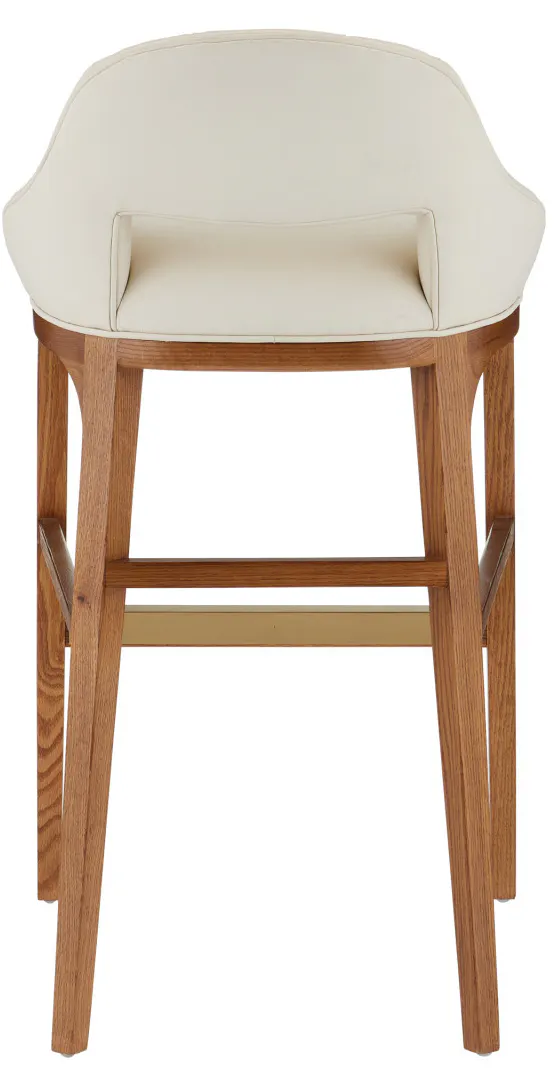 Currey and Company 7000-0732 Inga Bar Stool Endurance Sand Currey and Company 7000-0732 Inga Bar Stool Endurance Sand