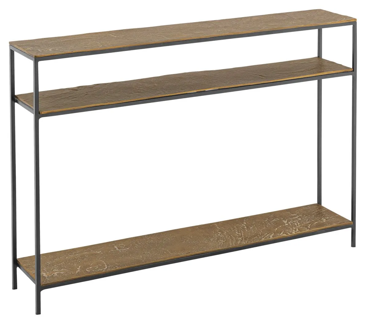 Currey and Company 4000-0200 Lathi Brass Console Table Currey and Company 4000-0200 Lathi Brass Console Table