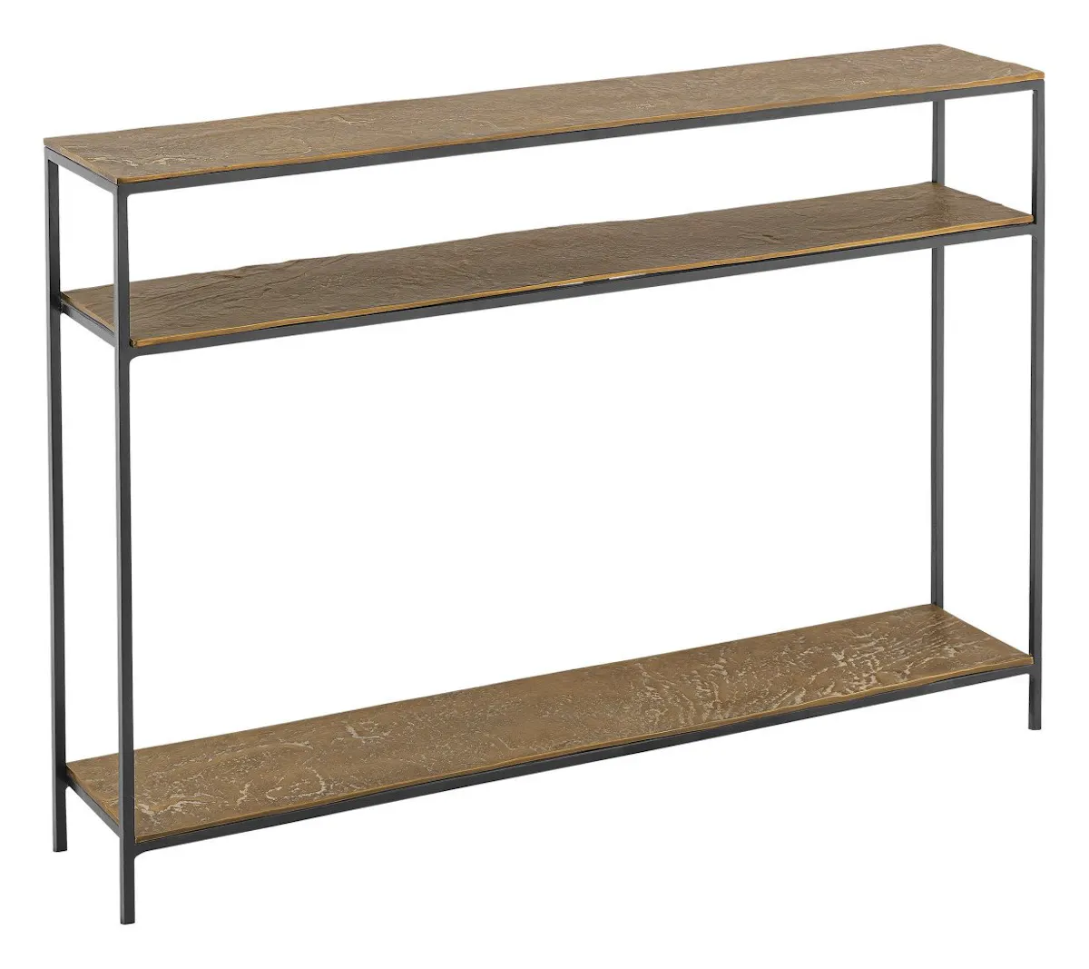 Currey and Company 4000-0200 Lathi Brass Console Table Currey and Company 4000-0200 Lathi Brass Console Table