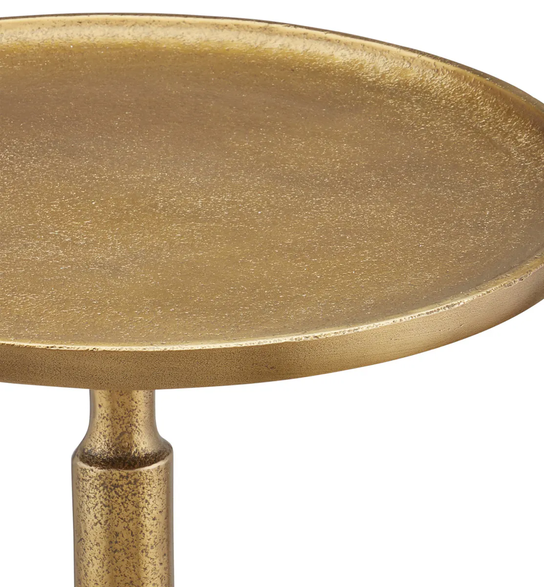Currey and Company 4189 Pascal Brass Accent Table Currey and Company 4189 Pascal Brass Accent Table