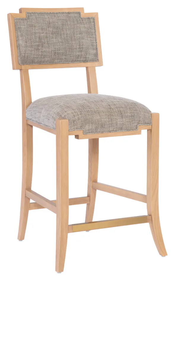 Currey and Company 7000-1022 Melanie Blonde Counter Stool Liller Tortoise Currey and Company 7000-1022 Melanie Blonde Counter Stool Liller Tortoise