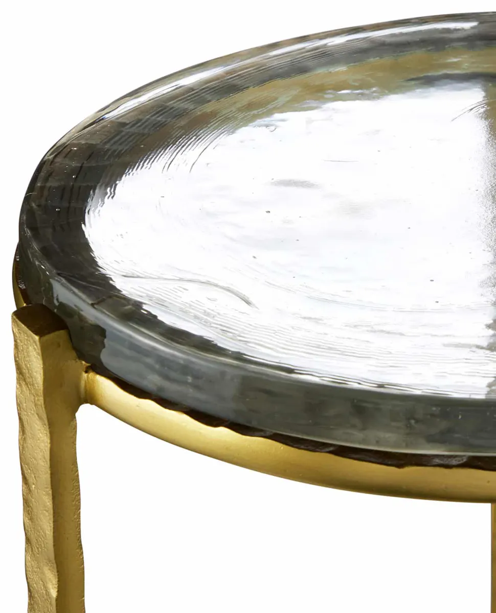 Currey and Company 4000-0156 Acea Gold Accent Table Currey and Company 4000-0156 Acea Gold Accent Table