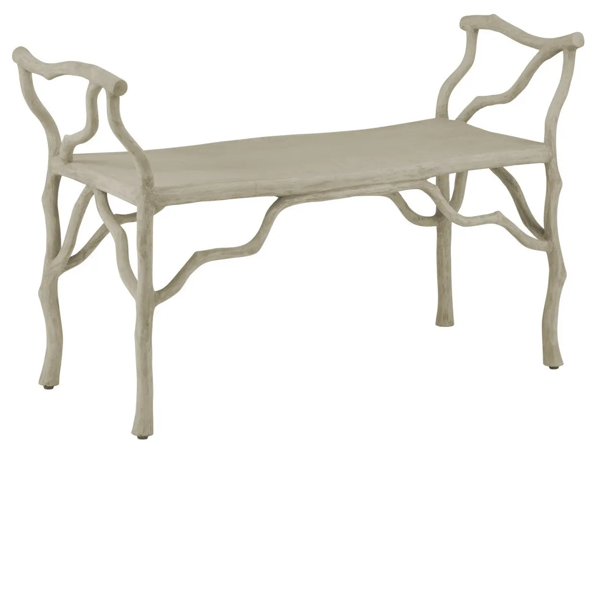 Currey and Company 2787 Beaujon Bench Currey and Company 2787 Beaujon Bench