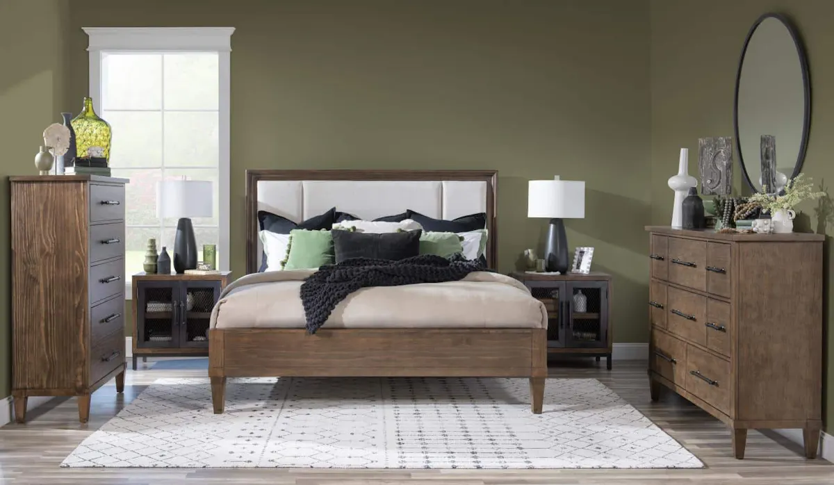 3270-4207K Complete Upholstered Bed Cal King 3270-4207K Complete Upholstered Bed Cal King