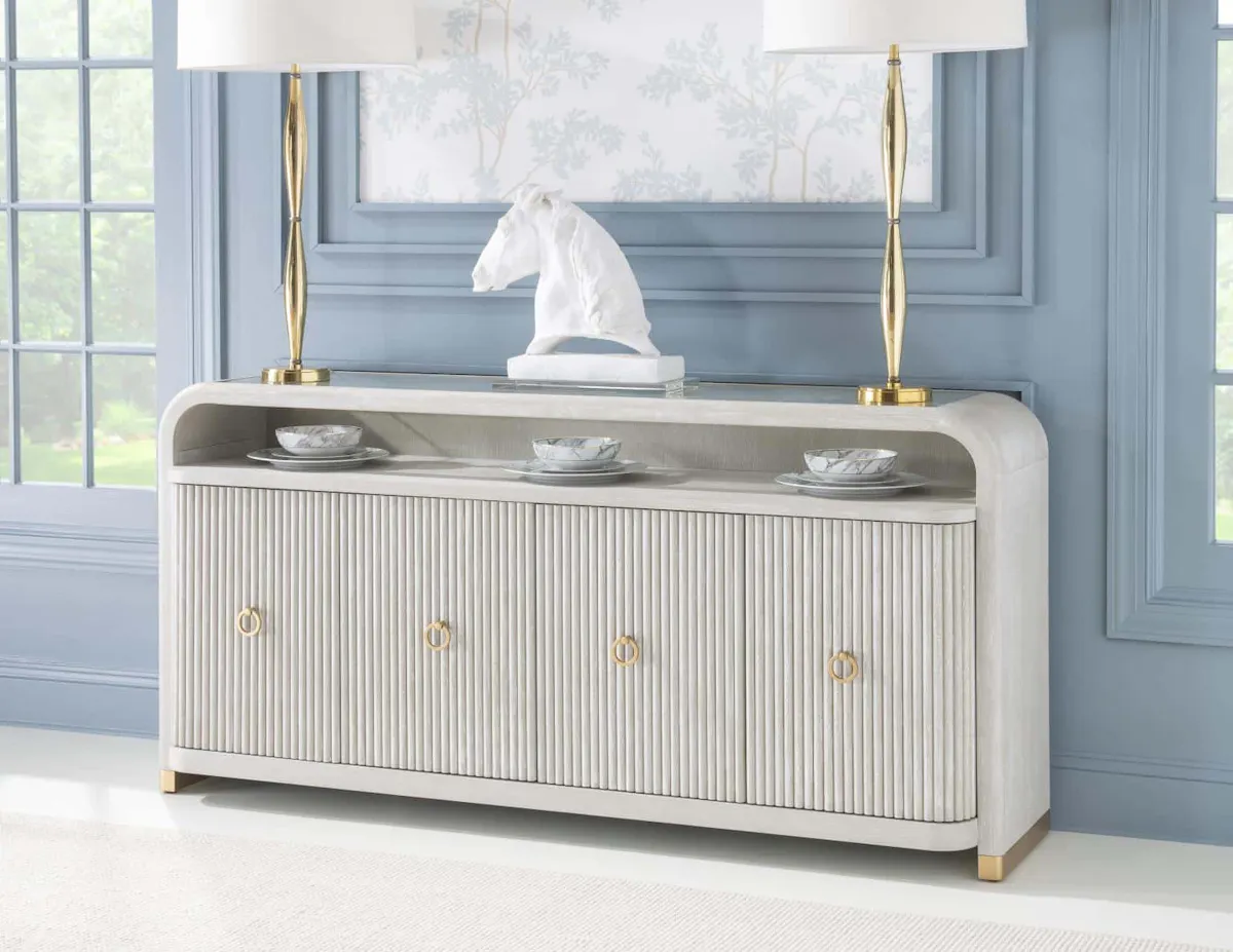 3300-151 Oyster Credenza 3300-151 Oyster Credenza