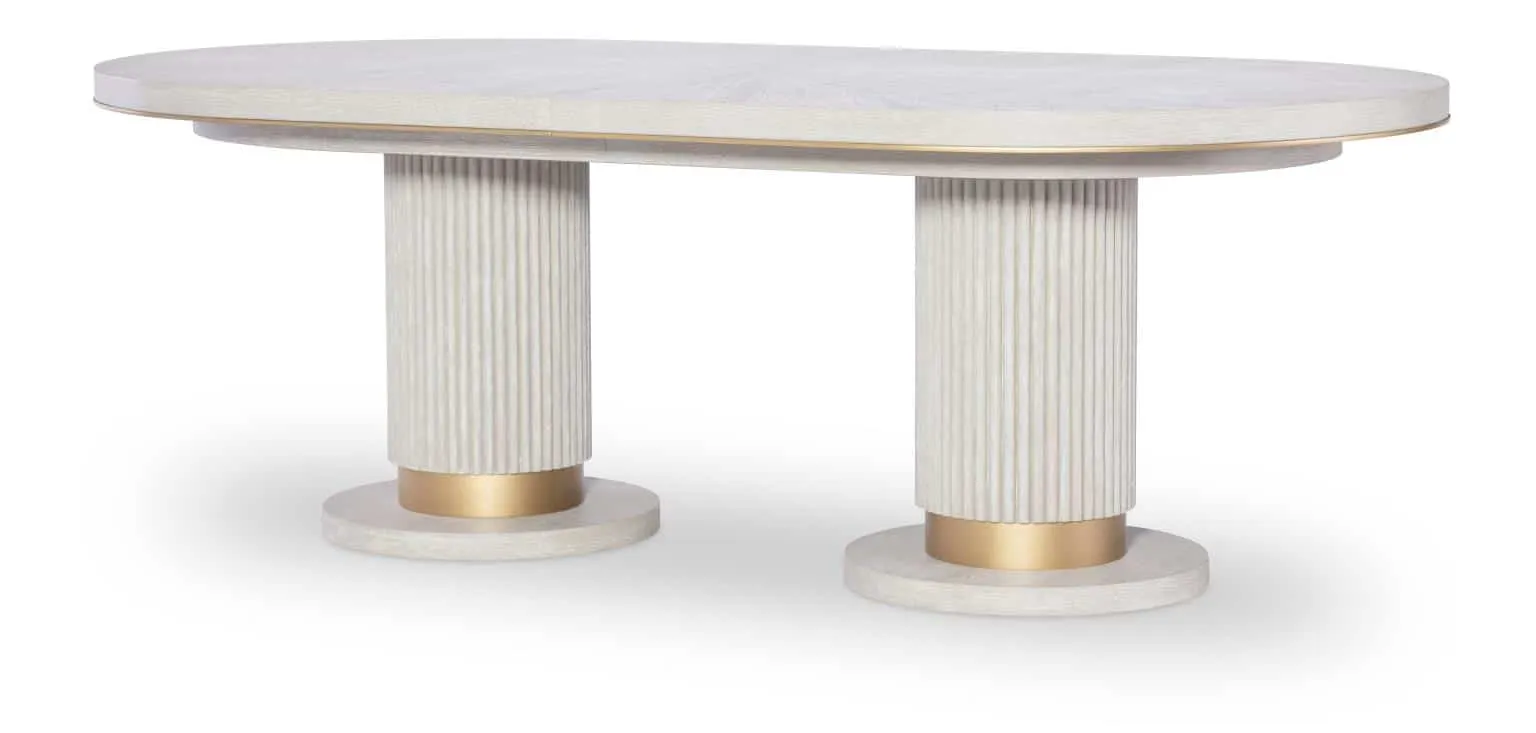 3300-421K Complete Oval Dining Table