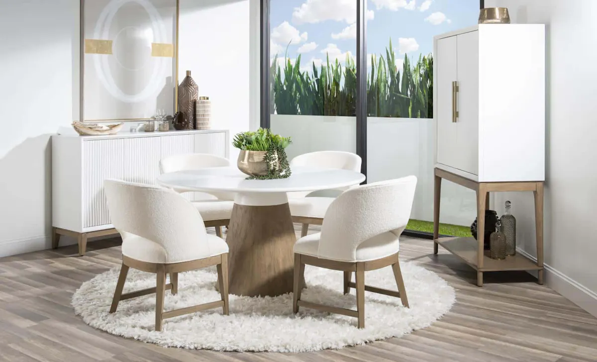 4230-520K Complete Round Dining Table 4230-520K Complete Round Dining Table