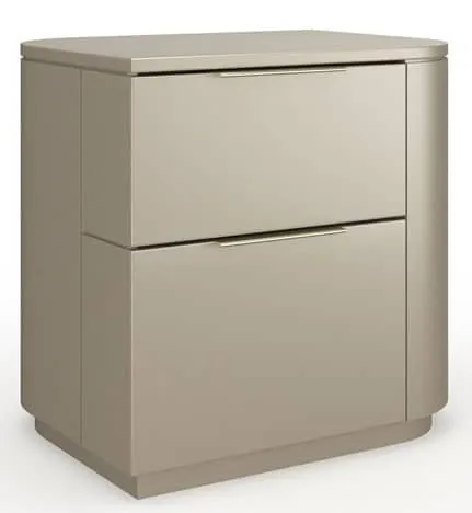 Caracole Furniture CLA-024-062 Oblique Right Nightstand
