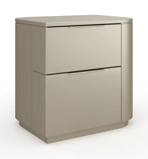 Caracole Furniture CLA-024-062 Oblique Right Nightstand Caracole Furniture CLA-024-062 Oblique Right Nightstand