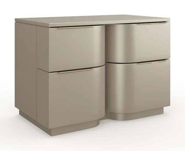 Caracole Furniture CLA-024-067 Oblique Large Nightstand Caracole Furniture CLA-024-067 Oblique Large Nightstand