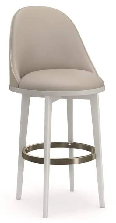 Caracole Furniture CLA-024-301 Another Round Bar Stool