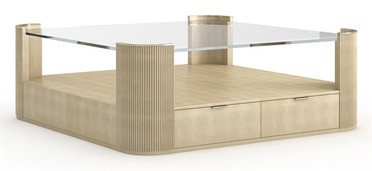 Caracole Furniture CLA-024-4015 Love Square Cocktail Table Oracle Caracole Furniture CLA-024-4015 Love Square Cocktail Table Oracle