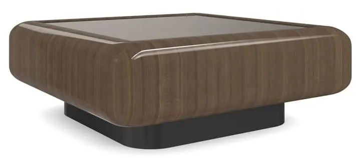 Caracole Furniture CLA-024-404 Gelee Cocktail Table Caramello
