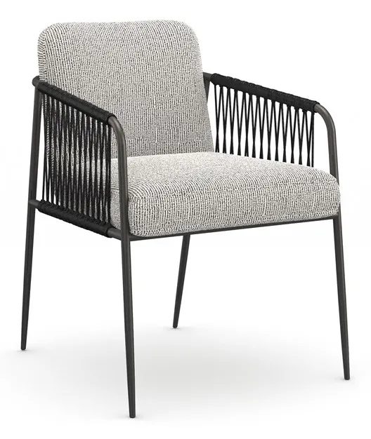 Caracole Furniture M112-024-271 Remix Woven Dining Chair Caracole Furniture M112-024-271 Remix Woven Dining Chair