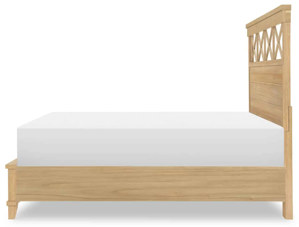 TY4420-4127K Complete Panel Bed With Storage Footboard Cal King TY4420-4127K Complete Panel Bed With Storage Footboard Cal King