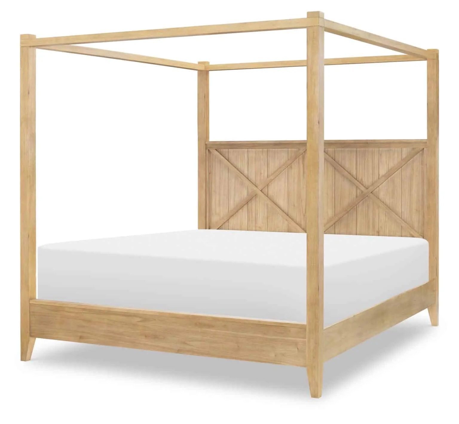 TY4420-5007K Complete Canopy Bed Cal King