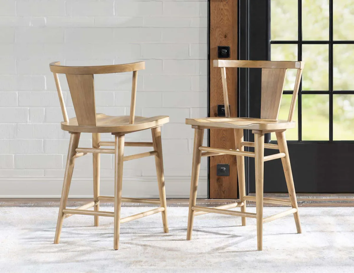 TY4420-945 Counter Height Splat Back Chair TY4420-945 Counter Height Splat Back Chair