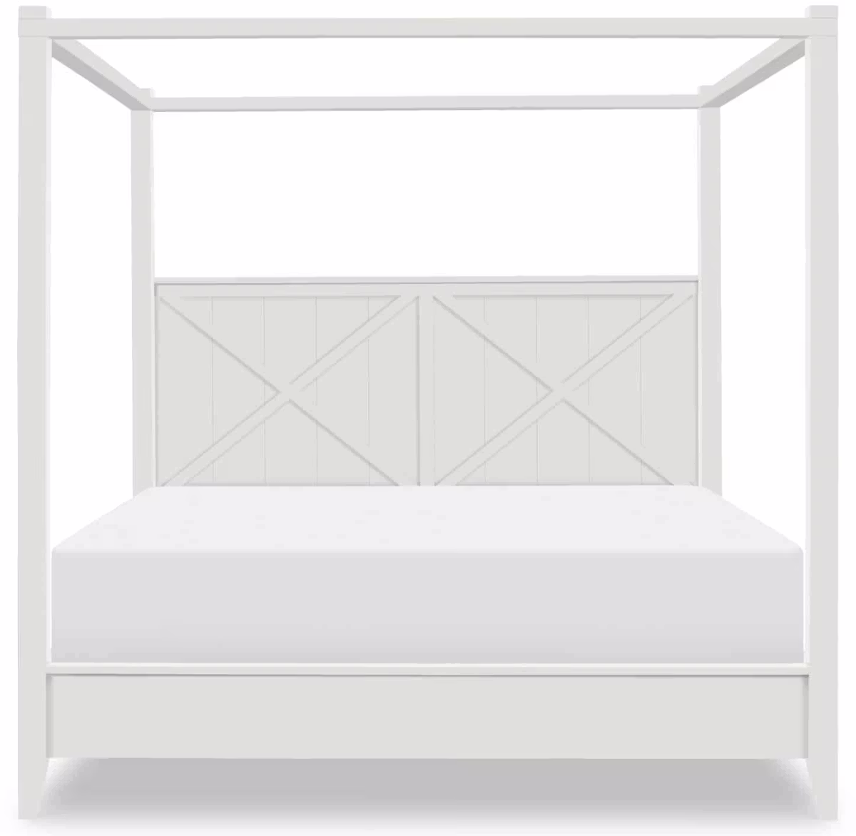 TY4421-5006K Complete Canopy Bed King TY4421-5006K Complete Canopy Bed King