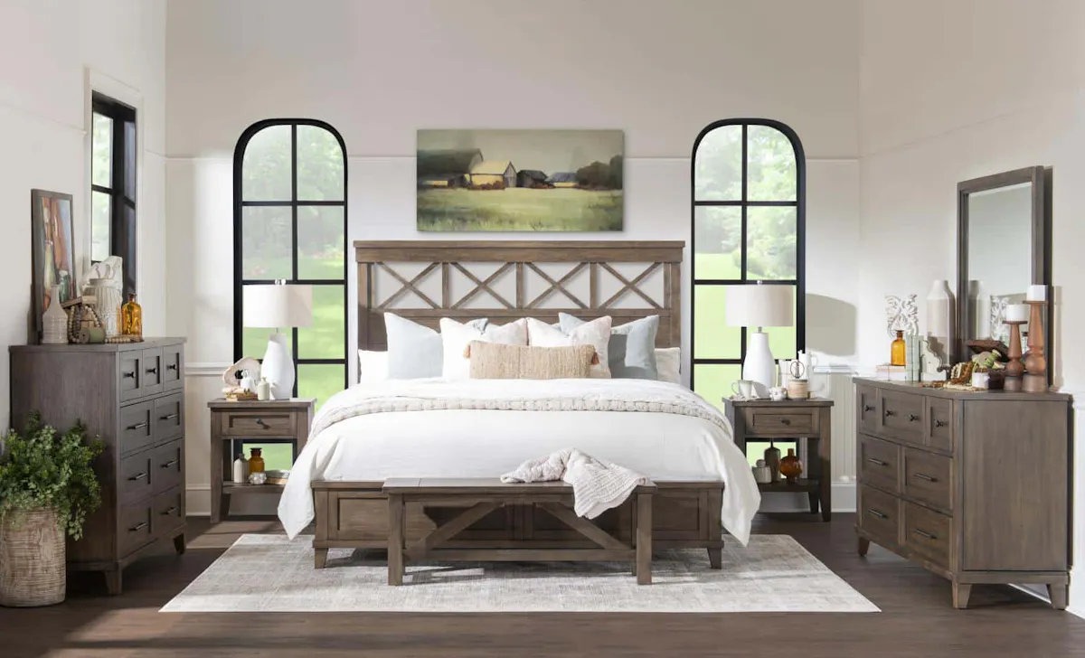 TY4422-4106K Complete Panel Bed King TY4422-4106K Complete Panel Bed King