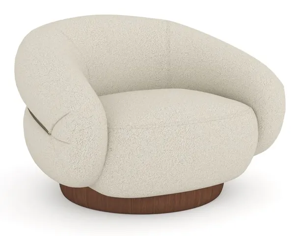 Caracole Furniture UPH-024-031-A Smoosh Swivel Chair Caracole Furniture UPH-024-031-A Smoosh Swivel Chair