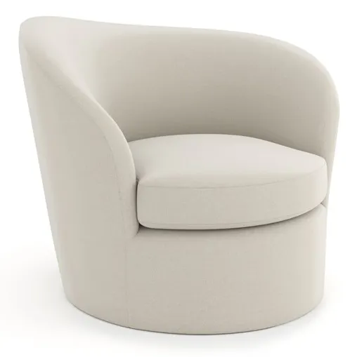 Caracole Furniture UPH-024-032-A Quasi RAF Swivel Chair Caracole Furniture UPH-024-032-A Quasi RAF Swivel Chair