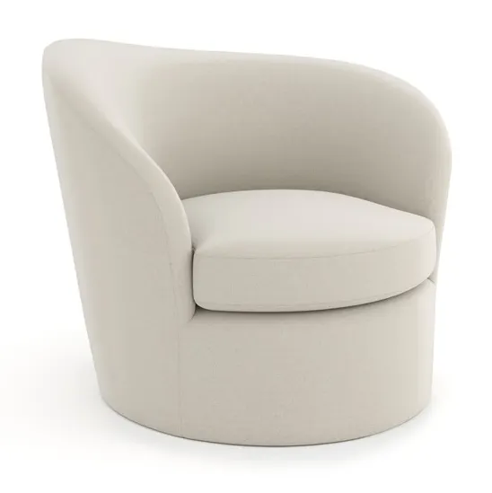 Caracole Furniture UPH-024-032-A Quasi RAF Swivel Chair Caracole Furniture UPH-024-032-A Quasi RAF Swivel Chair