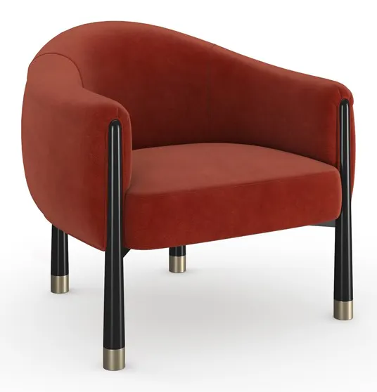 Caracole Furniture UPH-024-034-A Baton Accent Chair Caracole Furniture UPH-024-034-A Baton Accent Chair