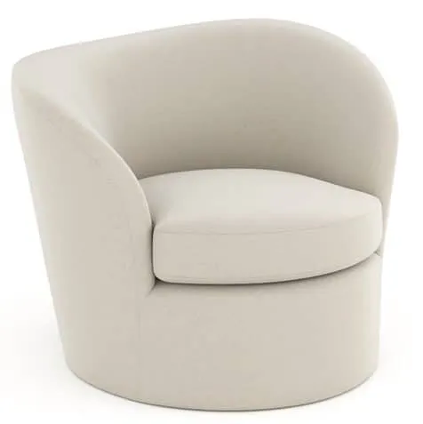 Caracole Furniture UPH-024-039-A Quasi LAF Swivel Chair